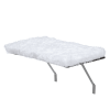 Cat Window Perch Wall Mounted Cat Seat With Upholstered And Supportive Feet, White